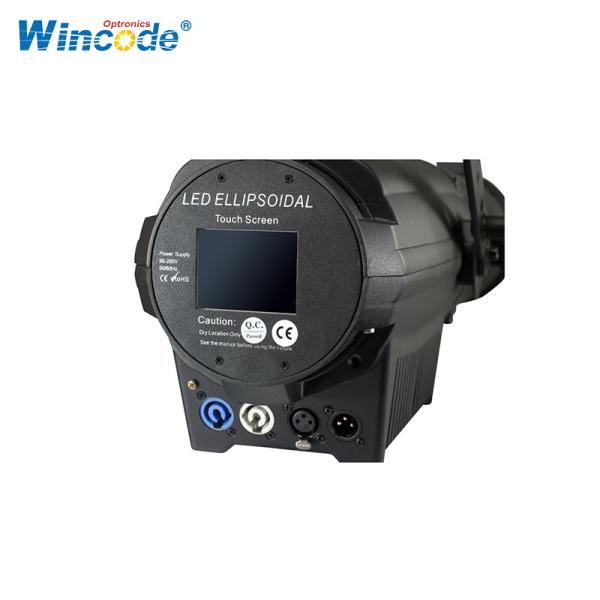 200W RGBW LED Leko Light with 15-38° Zoom and 50000H Lifespan