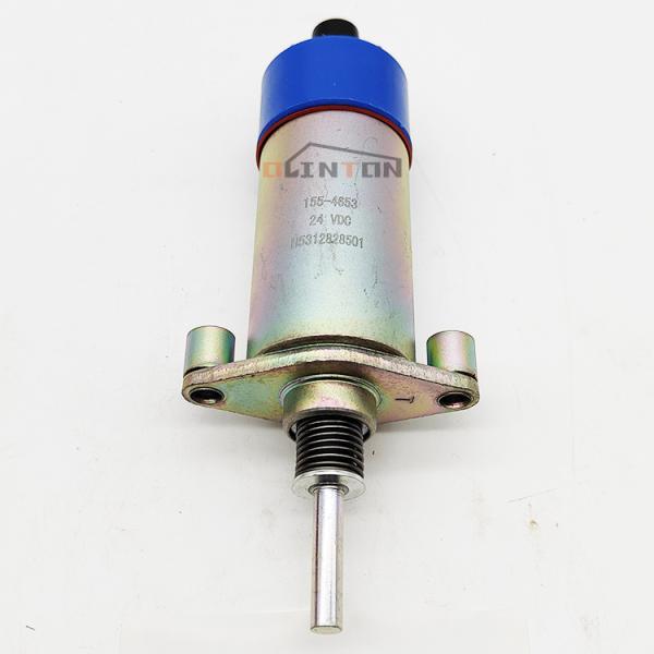 Excavator Parts 24V Engine Stop Solenoid Valve 155-4653 for CAT E330B E330C E330 3306