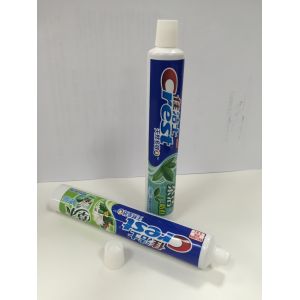 Buy cheap White Toothpaste Laminate Tube Packaging With Gravure Printing from wholesalers