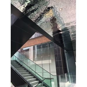 Hammered Stainless Steel Panels Rose Gold Mirror Finish For Facade Wall Cladding