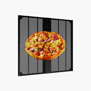 Buy cheap Grille Structure Transparent LED Screen Natural Illumination with Unobstructed Views from wholesalers