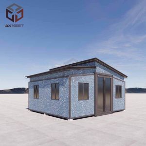 20 FT Tiny Premade Folding Houses With PVC Aluminum Windows