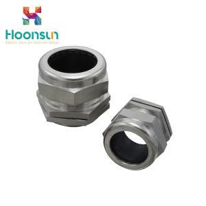 Buy cheap Waterproof IP68 Stainless Steel Cable Gland SS304 / SS316L With Silicone Rubber from wholesalers