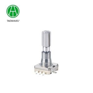 Buy cheap Axonia Ec11e Series Plug-in Rotary Encoder Ec11e15244G1 Model 11mm Metal Shaft Single Shaft Knurled Switch Electronic Component from wholesalers