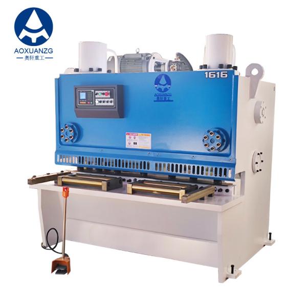 Quality Metal Sheet Plate Shears CNC Hydraulic Guillotine Cutter E21s 16X1600mm for sale