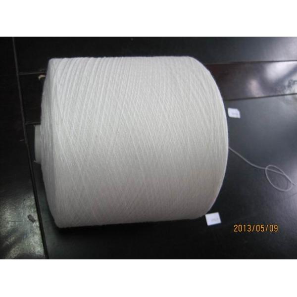 30s/2 Polyester Ring Spun Yarn , Raw White Polyester Thread