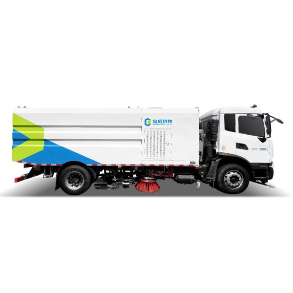 Quality DFH1180EX8 Chassis Road Sweeper Truck With Water Sprinkler for sale