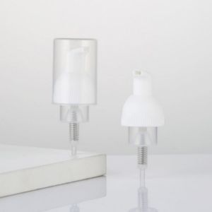 Buy cheap 28mm Plastic Foam Dispenser Pump with Special Nozzle and 100ml Capacity for Customized Skincare Applications from wholesalers