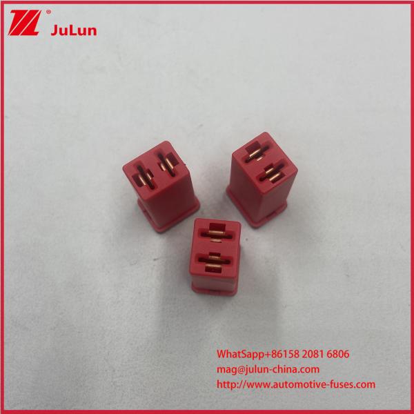 Quality 0895040.Z Series Low Back JCASE Rated 58V PEC 50A 60A   Blade Fuse 32VDC 58VDC J Case M Type Auto Fuse Slow Blow Box Type Square for sale