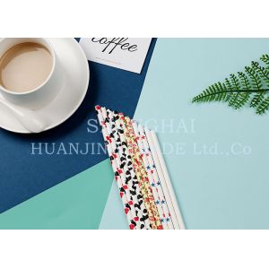 Buy cheap Colorful Attractive Baby Shower Paper Straws  Sturdy And Long Lasting from wholesalers