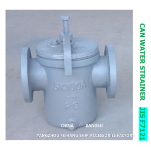 Buy cheap 5K-80A CAN WATER FILTERS-IMPA 872006 MARINE CAN WATER STRAINER S-TYPE JIS F7121 BODY-CAST IRON FILTER-STAINLESS STEEL from wholesalers