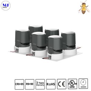 Buy cheap 18W Alu. PC Anti Glare IP40 Round Recessed Light Spotlight Ceiling Mounted Down Light With Epistar COB CE RoHS from wholesalers