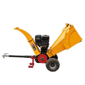 Buy cheap 2 Cutting Knives Gasoline Wood Chipper Branch Shredder Adjustable Discharge Chute from wholesalers