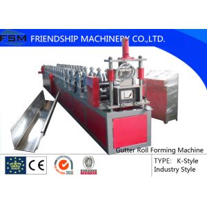 Buy cheap Panasonic Gutter Roll Forming Machine Line 3 Phase 50Hz from wholesalers