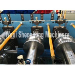 Galvanized Down Pipe Roll Forming Machine Unique High Speed