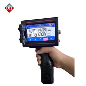 Buy cheap 70M/ Min Printing Speed 12.7mm Portable Hand Held Inkjet Printer With TIJ1.27 Thermal Foam Nozzle from wholesalers