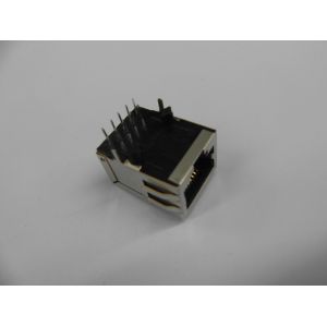 10 Pin Receiver Filter RJ45 jack with internal isolation transformer 1000 BASE