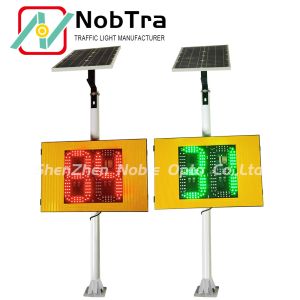 Buy cheap 2 Color Solar Radar Traffic Signal Phone App Parameter Settings Traffic Signal from wholesalers