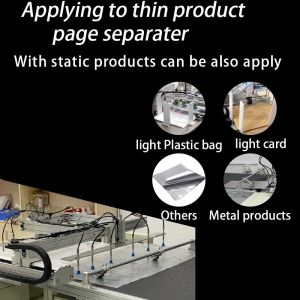 Thin Plastic Bag/Card Labeling Machine with Vacuum Feeder and Catcher Commodity