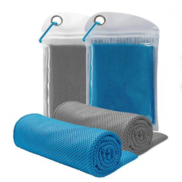Quality Plain Design Microfiber Cooling Chill Towel 160gsm Hand Wash Only for sale