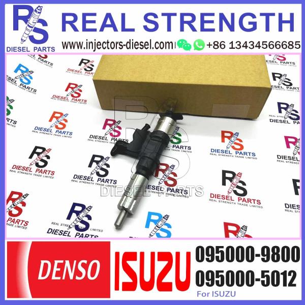 Quality diesel fuel injector 095000-6360 8976097880 8981600610 injector for Isuzu 4HK1 6HK1 engine common rail injector 095000-8 for sale
