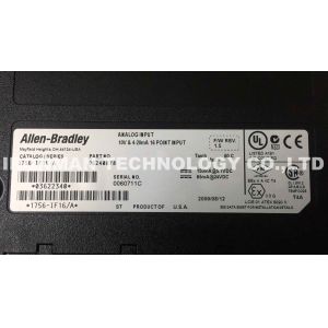 Buy cheap 1756-IF16 /A 1756-1F16 Allen Bradley PLC ControlLogix Current / Volt Input from wholesalers