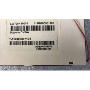 Buy cheap LW700AT9005 CHIHSIN 7.0" 800(RGB)×480 200 cd/m² INDUSTRIAL LCD DISPLAY from wholesalers