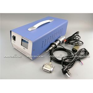 Buy cheap Titanium Alloy Ultrasonic Assembly 40kHz 500W Automatic Spot Welding System from wholesalers