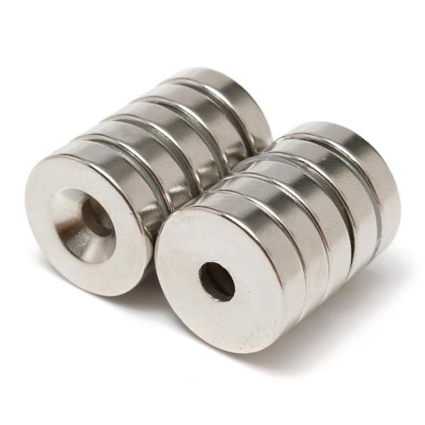 China Custom Neodymium Countersunk Magnets for Optimal Performance Density 7.6g/cm3 Grade N42 on sale China Custom Neodymium Countersunk Magnets for Optimal Performance Density 7.6g/cm3 Grade N42 on sale
