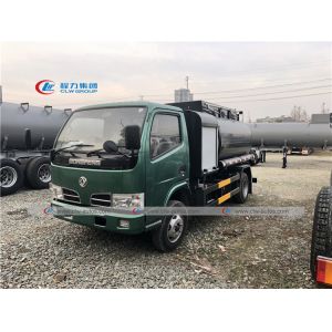 Buy cheap Dongfeng LHD 5000 Liters Gasoline Delivery Truck from wholesalers