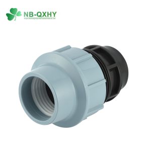 PP PE Quick Compression Pipe Fitting for Full Size Irrigation Pipe Customized