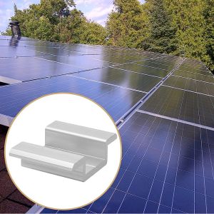 Buy cheap Aluminum Mid Clamps Solar Panels Mounting System Customized Thickness from wholesalers
