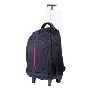 Buy cheap Washable Sky Travel Trolley Bags Drawstring Polyester Backpack With Wheels from wholesalers