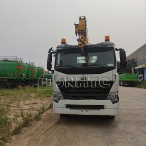 Buy cheap Customized heavy duty hydraulic folding boom crane mounted truck from wholesalers