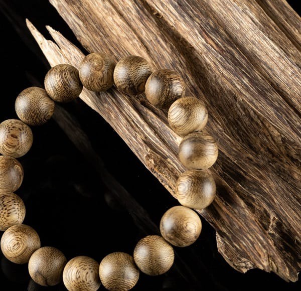 High Quality Superior Underwater China Oud Bead Bracelet Male Made From Wood