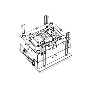 Buy cheap OEM / ODM ： Single Cavity Injection Mold & Router Upper Cover (1*1) No.23891 from wholesalers