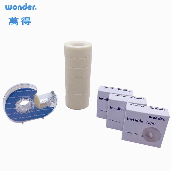 Matte BOPP Stationery Tape for Sleek Appearance and Smooth Writing on Labels and