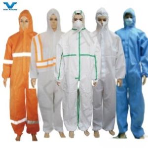 Buy cheap Light Chemical Protective Clothing Disposable Sf PPE CE Type5 6 Nonwoven Coverall from wholesalers
