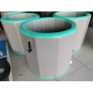 Buy cheap Portable Vertical Round Ice Bath Barrel Outdoor Cold Plunge Tub from wholesalers