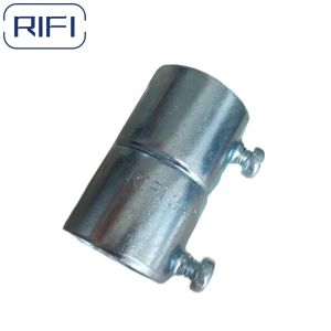 Buy cheap 1/2"-4" EMT Set Screw Coupling SSCP-50S Model for Boupling Two Ends of EMT Conduit from wholesalers
