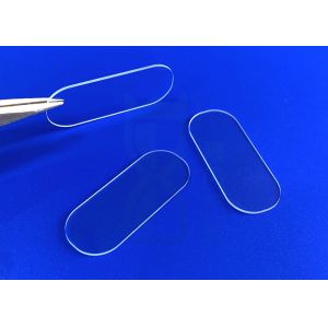 China SiO2 Transparent Uv Quartz Glass Plate For Germicidal Lamp on sale