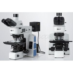 Buy cheap Phase Contrast Light Metallurgical Optical Microscope With LCD Conductive Particle from wholesalers