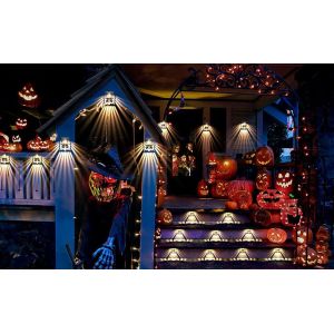 Buy cheap Constant Bright Solar Fence Light RGB Model Rectangle Solar Powered from wholesalers