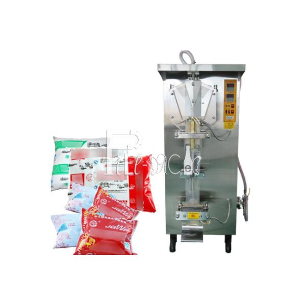 Back Sealing 1800BPH Sachet Water Filling Machine