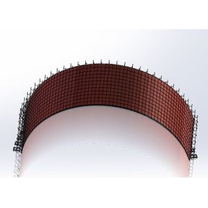 Buy cheap Ultra Thin P4 Rental LED Displays Outdoor Rental LED Video Wall For Wedding Background from wholesalers