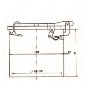 Buy cheap Double Opening& Closing Weather Tight Hatch Cover from wholesalers