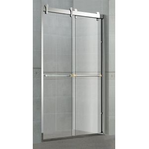 Buy cheap Big Hanging Rollers Shower Cubicles 8 MM Clear / Forsted Tempered Glass for Home / Hotel from wholesalers