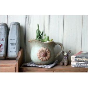 Buy cheap Succulent Creative Plant Sun Flower Double Ears Flowerpots from wholesalers