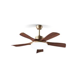 Buy cheap wholesale, manufacturer, factory，batch,tailered, customized 56-Inch Modern Ceiling Fan With Light 5 Blades Black / White For Living Room Remote from wholesalers