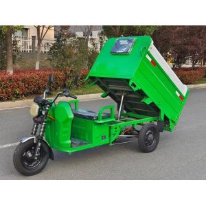 Pure Electric 10 Cubic 2 Ton Sealed Dumping Autonomous Detachable Container Dump